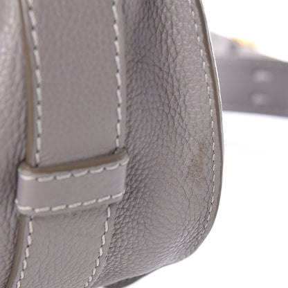 Chloe Calfskin Medium Marcie Round Crossbody Bag Cashmere Grey 13 of 15