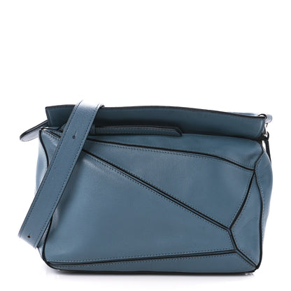 Loewe Calfskin Small Puzzle Bag Light Bue 1 of 15