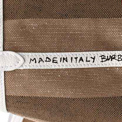 Burberry Canvas House Check Union Jack Sketchbook Reversible Doodle Tote Red White Blue 9 of 17