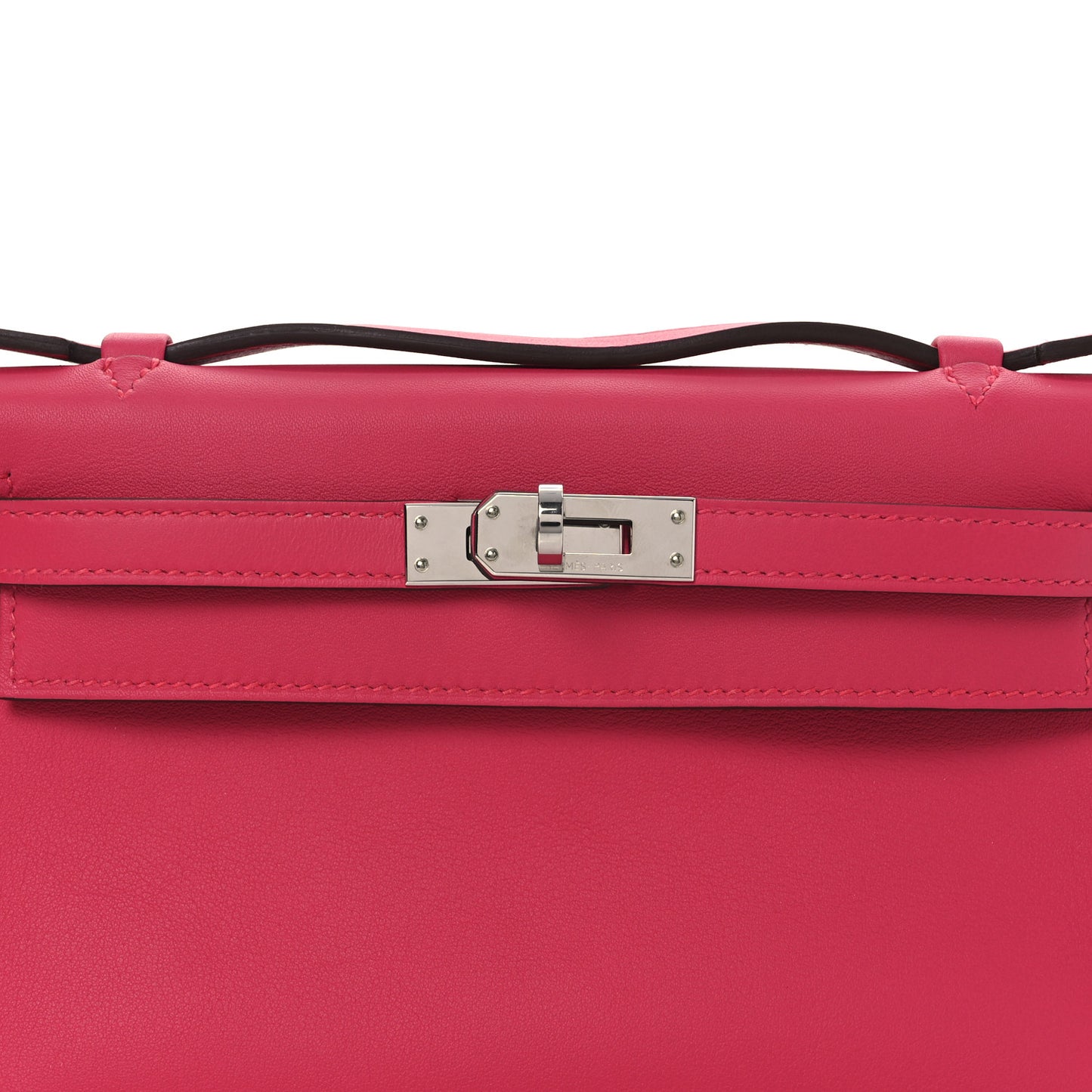 Swift Kelly Pochette Clutch Rose Extreme