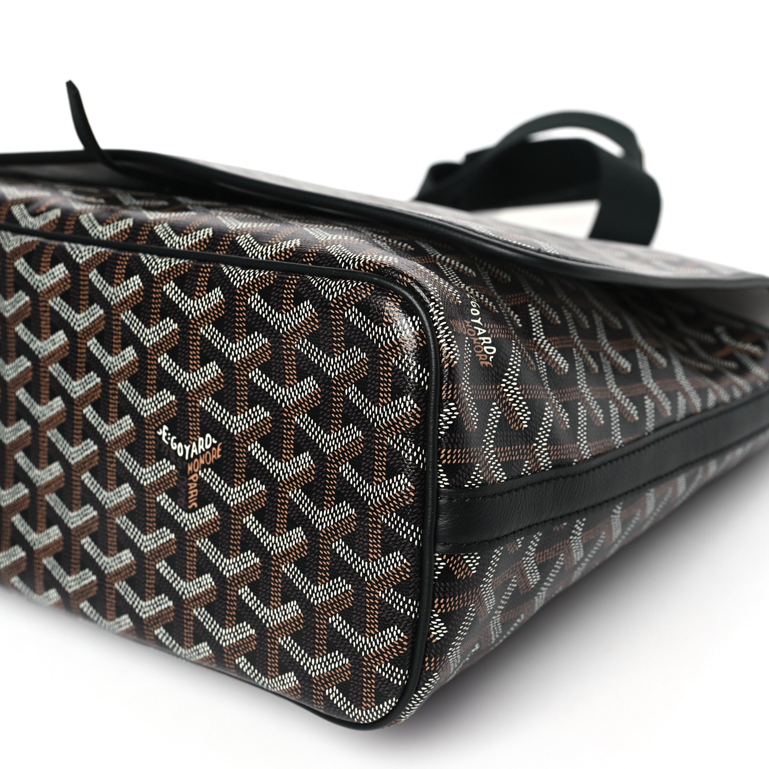 Goyard Goyardine Capetien Messenger Bag Black 9 of 9