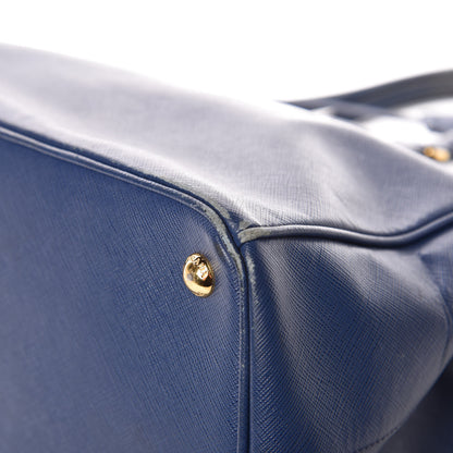 Prada Saffiano Medium Galleria Double Zip Tote Bluette 18 of 21