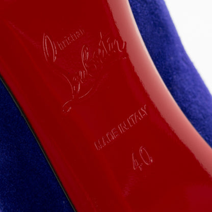 Christian Louboutin Suede So Kate 120 Pumps 40 Purple Pop 6 of 7