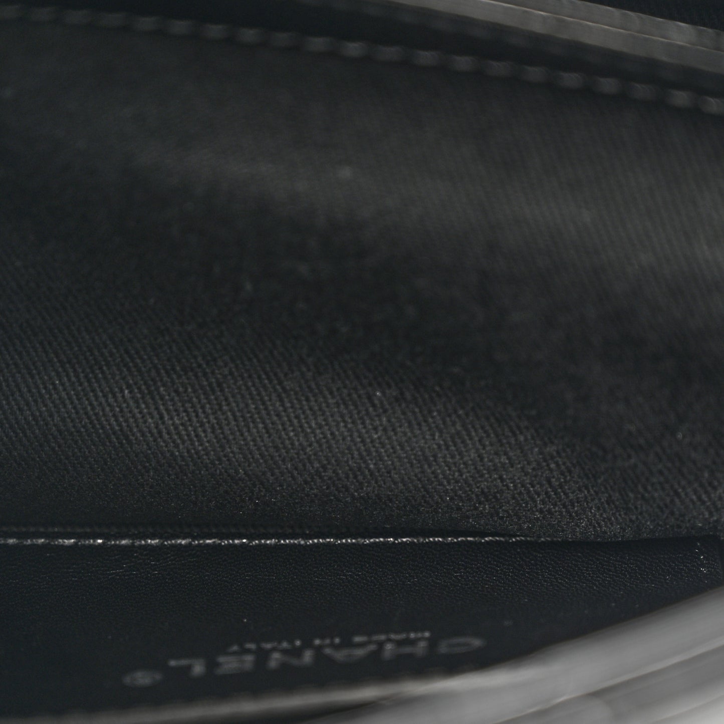 Patent Quilted Small Just Mademoiselle Bowling Bag Black
