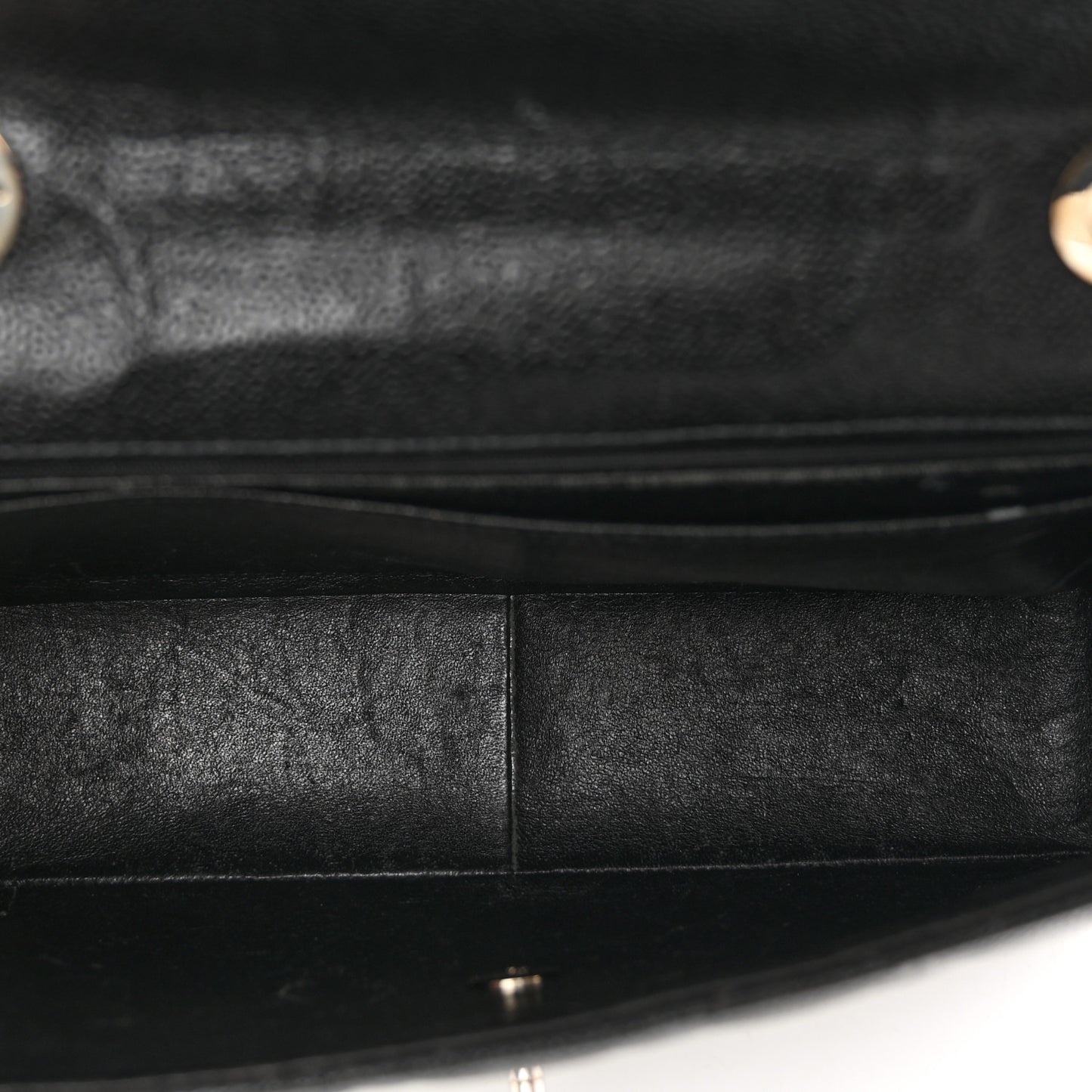 Caviar Jumbo Single Flap Black