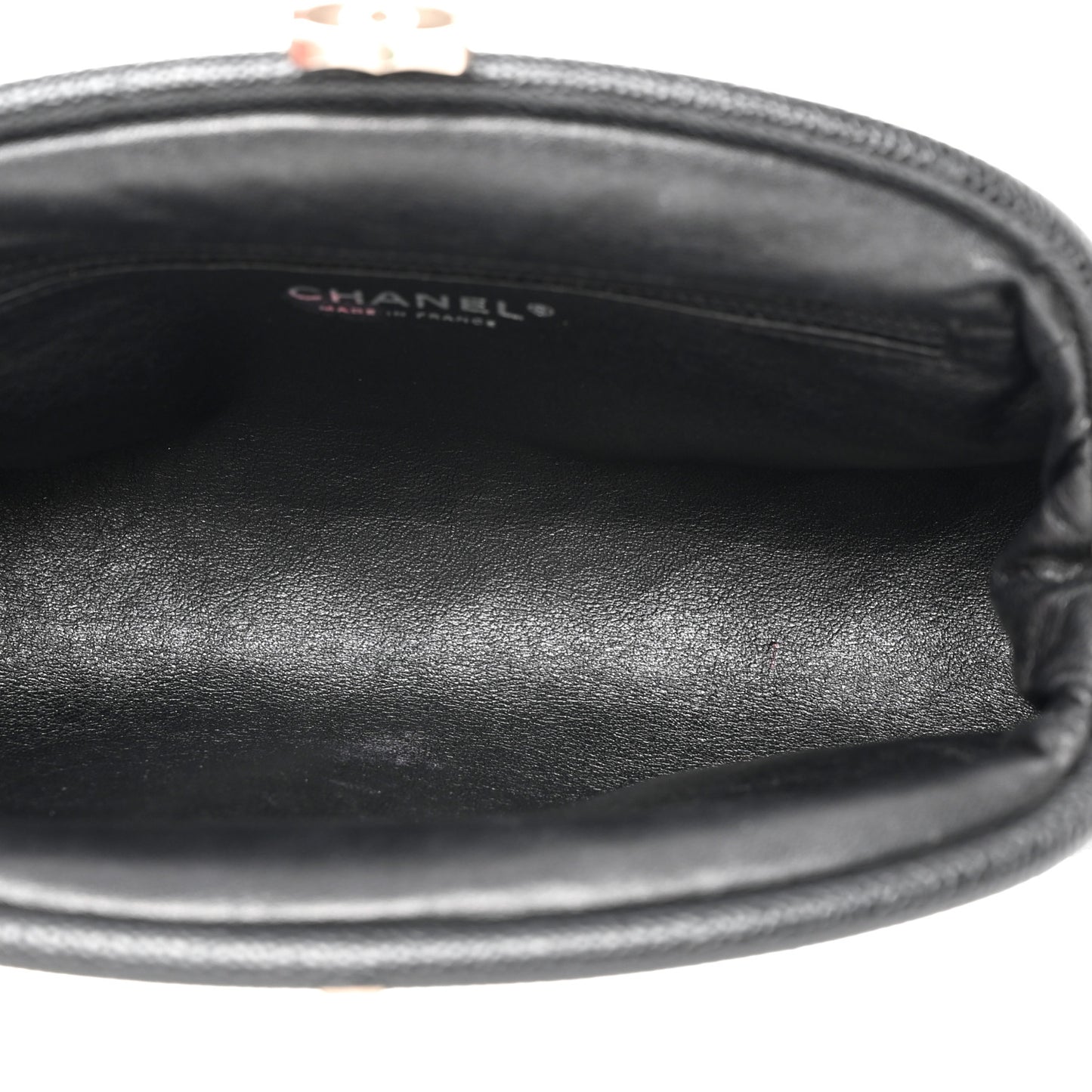 Caviar Quilted Timeless Clutch Black