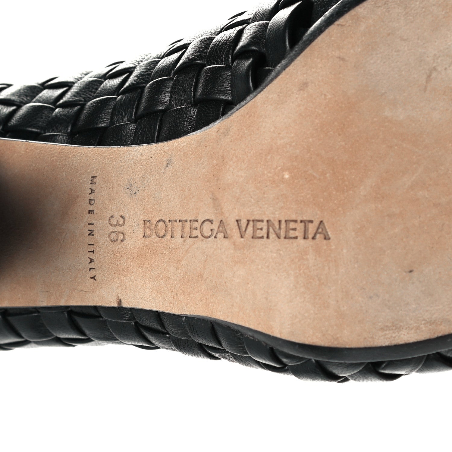 Bottega Veneta Nappa Intrecciato Ankle Boots 36 Black 9 of 11