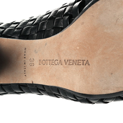 Bottega Veneta Nappa Intrecciato Ankle Boots 36 Black 9 of 11