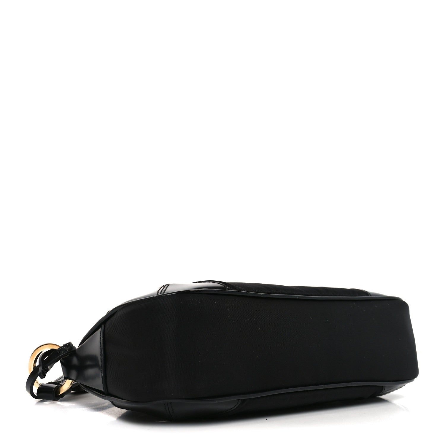 Prada Re-Nylon Spazzolato Re-Edition 2002 Shoulder Bag Black 4 of 9