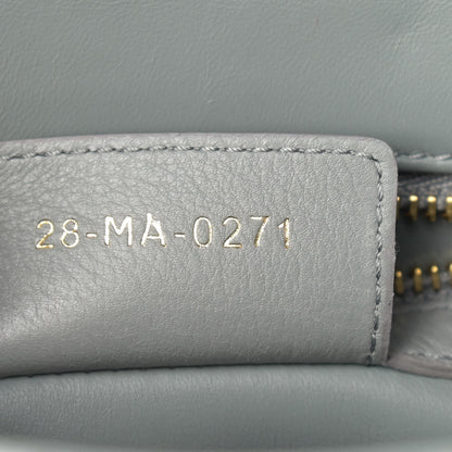 Christian Dior Calfskin Cannage Small Caro Bag Grey 7 of 11