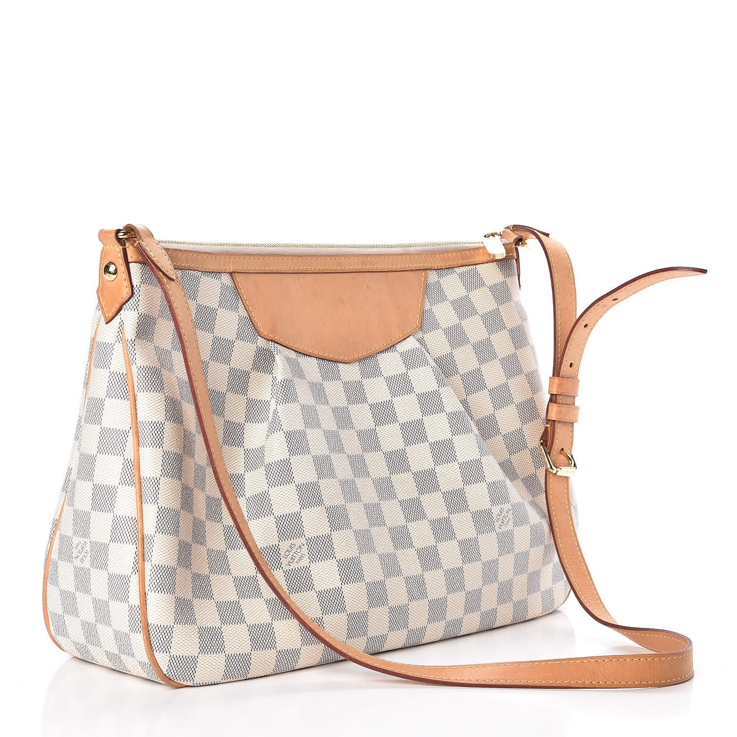Louis Vuitton Damier Azur Siracusa MM 3 of 6