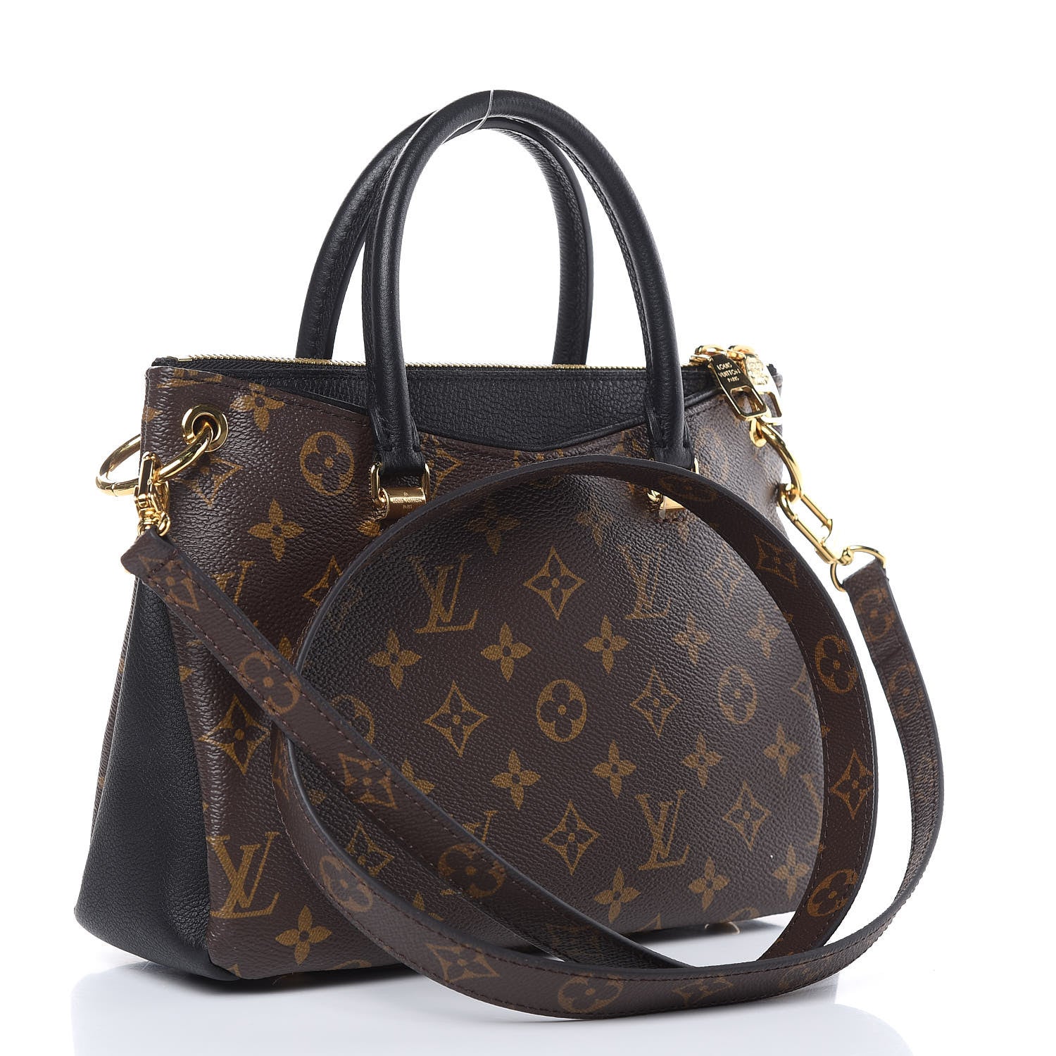 Louis Vuitton Monogram Pallas Full BB Black 3 of 8
