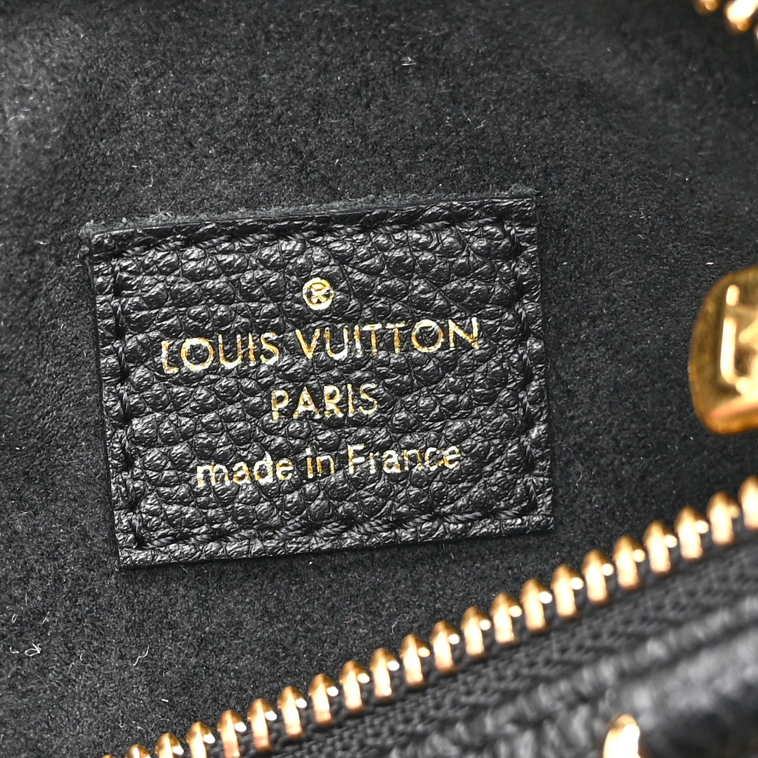 Louis Vuitton Empreinte Monogram Giant Nano Speedy Black Beige 6 of 10