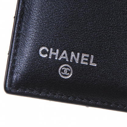 Chanel Patent Leather CC French Wallet Black 6 of 7