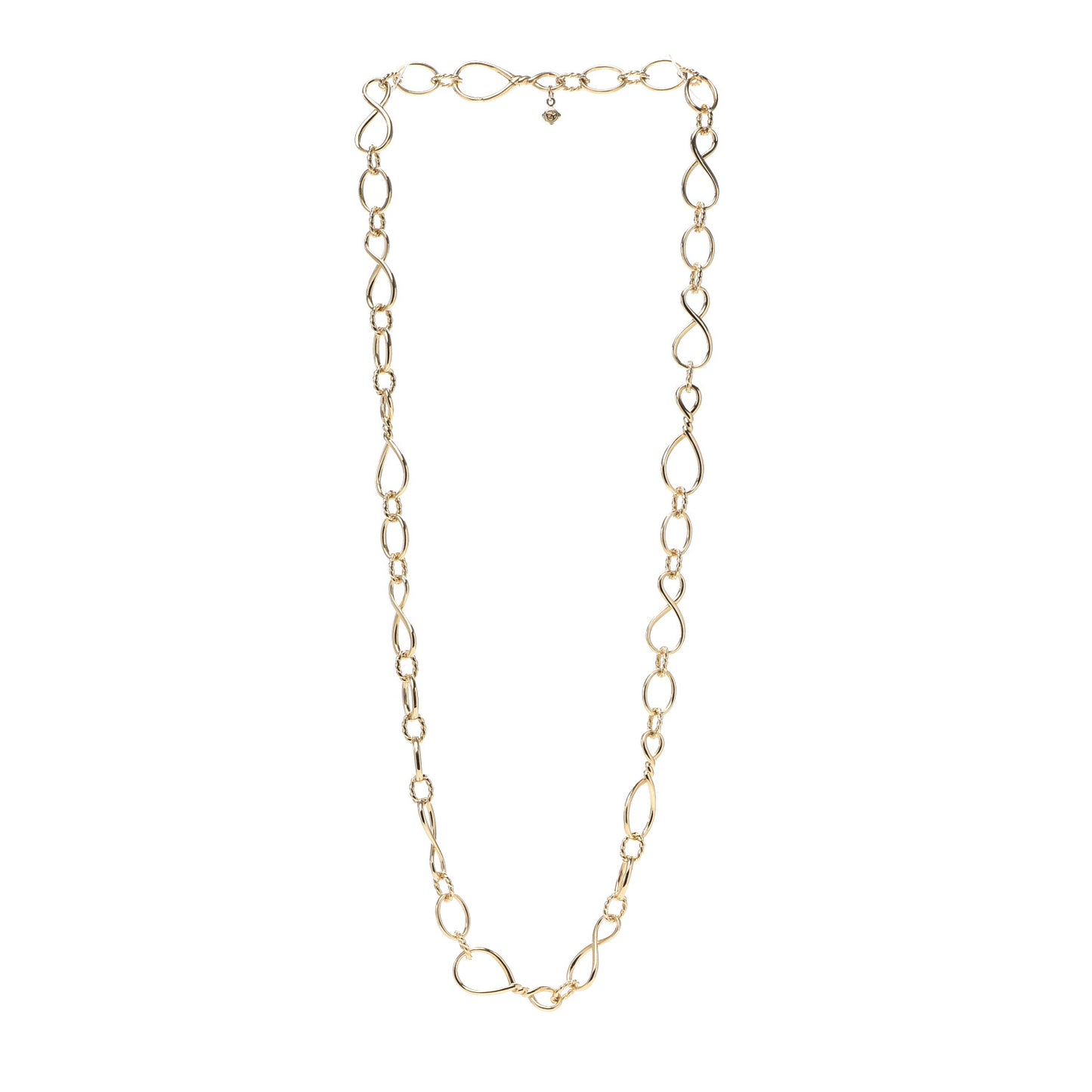 18K Yellow Gold Medium Continuance Chain Necklace
