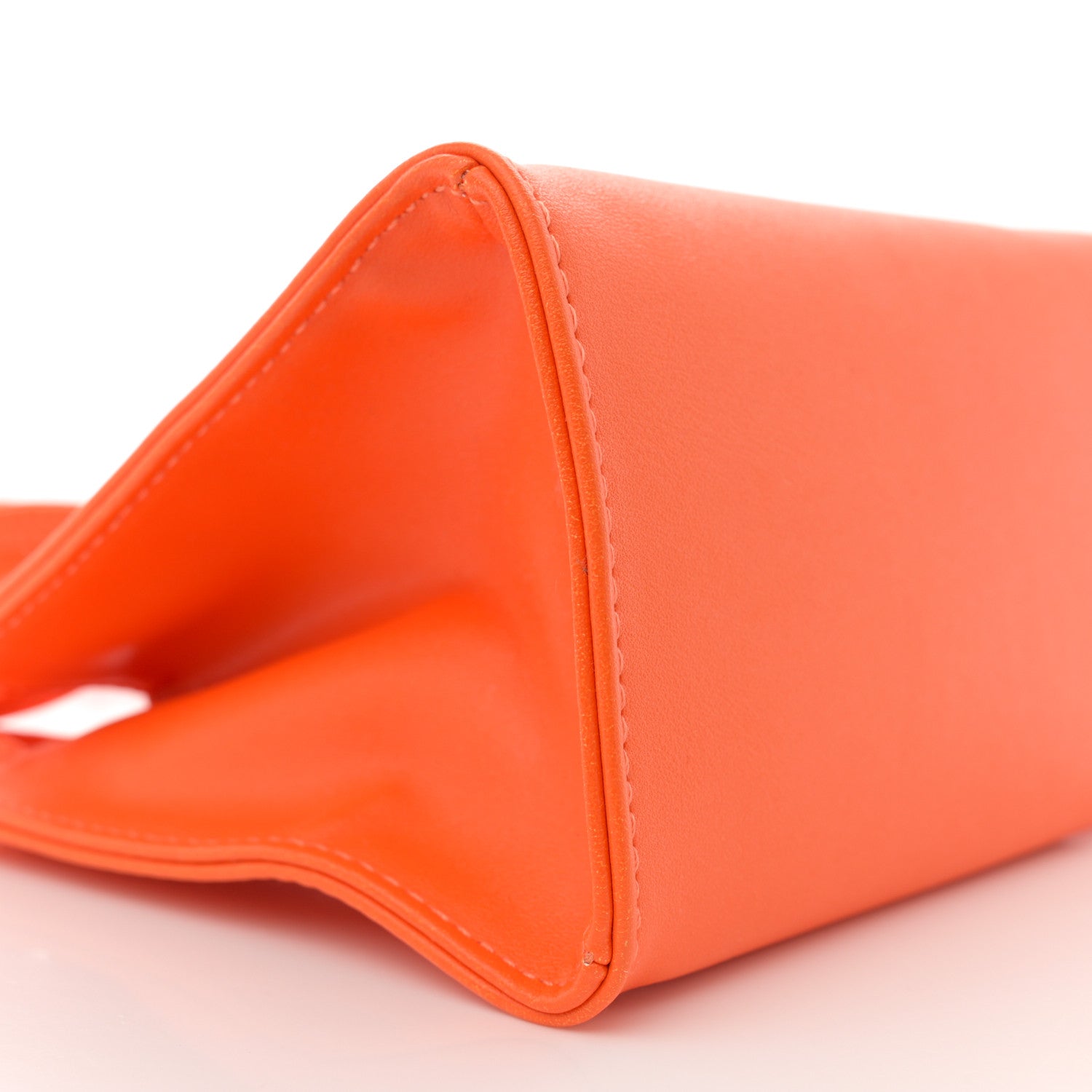 Telfar Vegan Leather Small Shopping Bag Orange 9 of 11