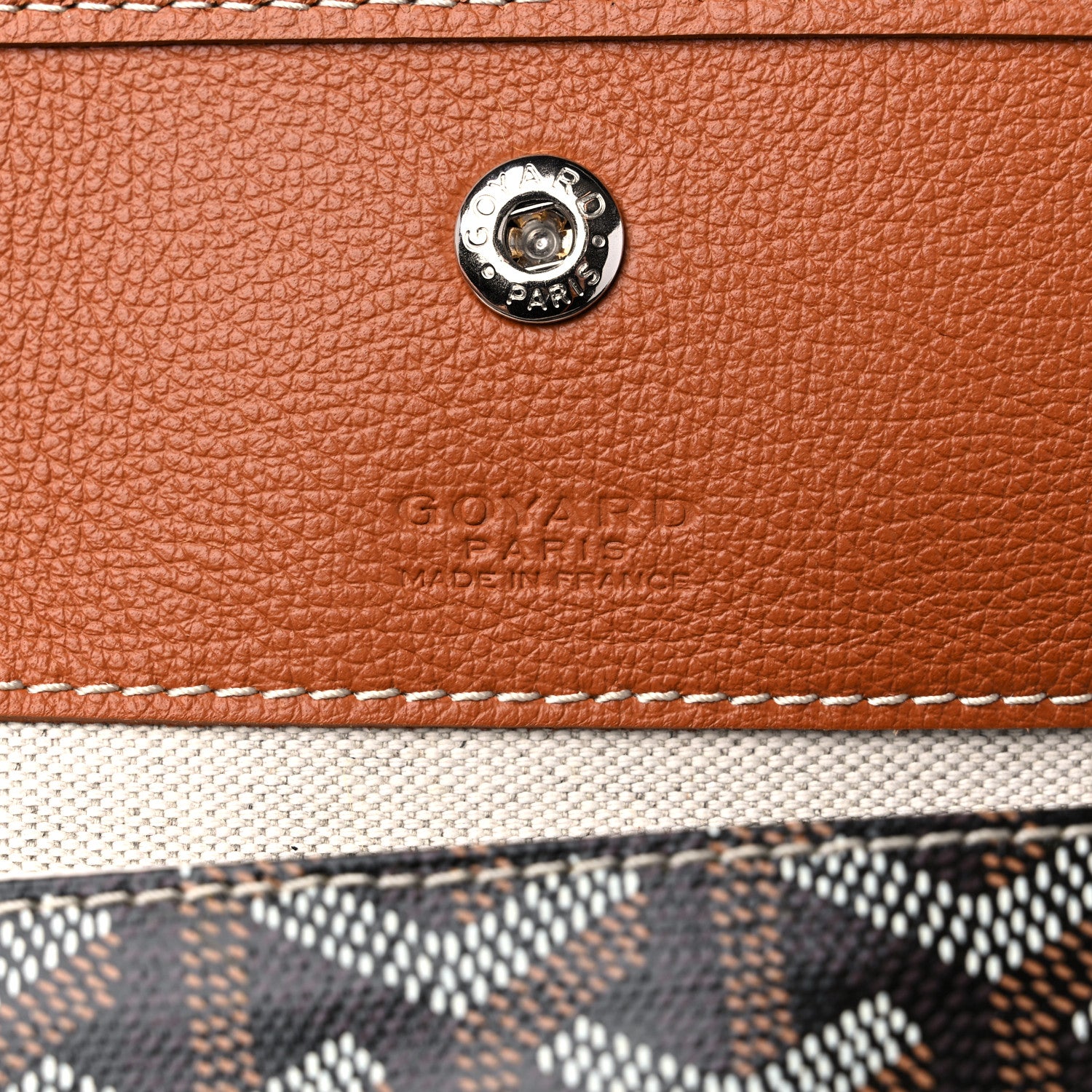 Goyard Goyardine Saint Louis GM Black Gold 7 of 9