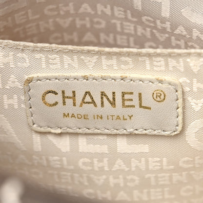 Chanel Canvas Square Stitched CC Small Tote Bag Black 6 of 16