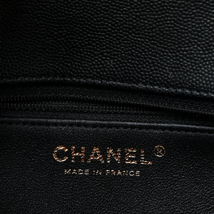Chanel Caviar Quilted Flap Clutch Black 6 of 6