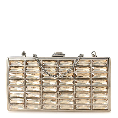 Judith Leiber Swarovski Crystal Goddess Clutch Champagne 1 of 10