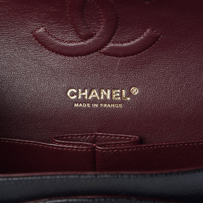 Chanel Caviar Quilted Medium Double Flap Black 8 of 10
