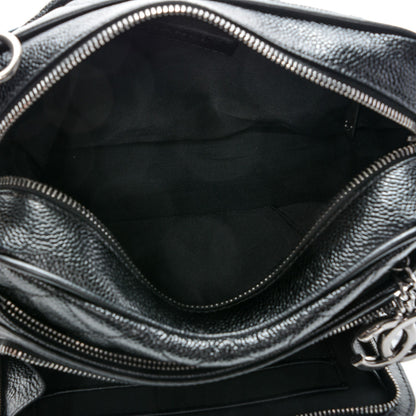 Chanel Caviar Quilted Medium Business Trip Camera Bag Black 5 of 7