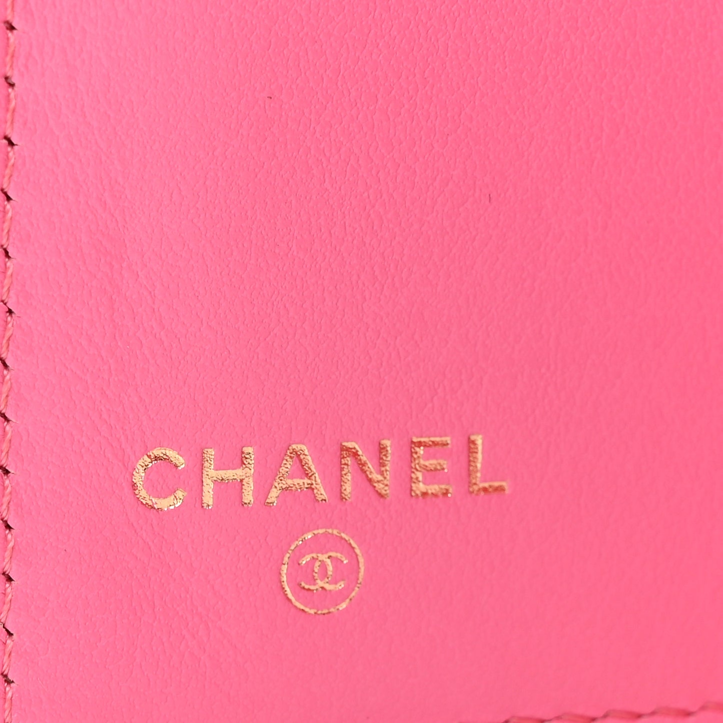 Caviar Quilted Medium Flap Wallet Pink