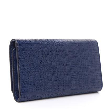 Loewe Textured Calfskin 6 Key Holder Electric Blue 3 of 6