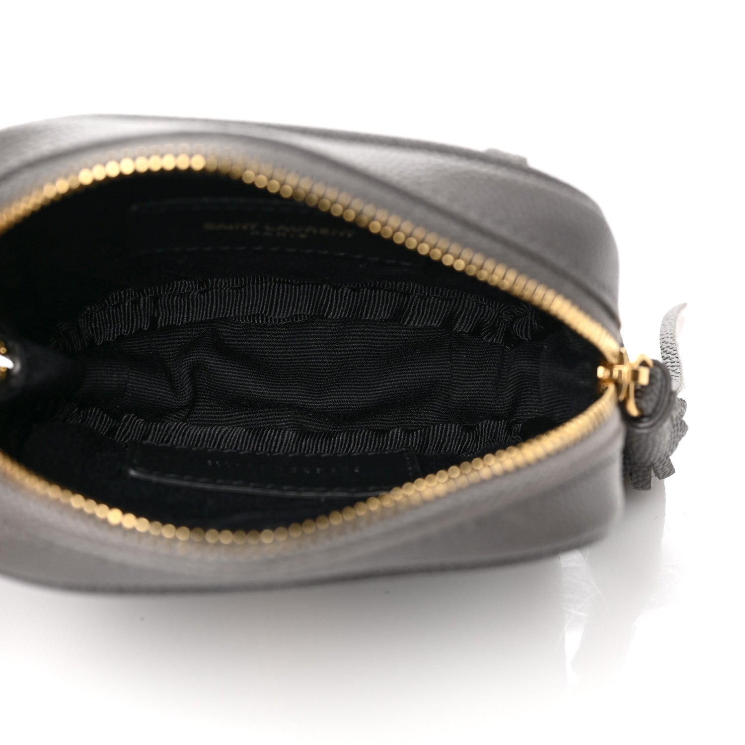 Saint Laurent Grain De Poudre Matelasse Monogram Baby Lou Camera Bag Fog 5 of 9