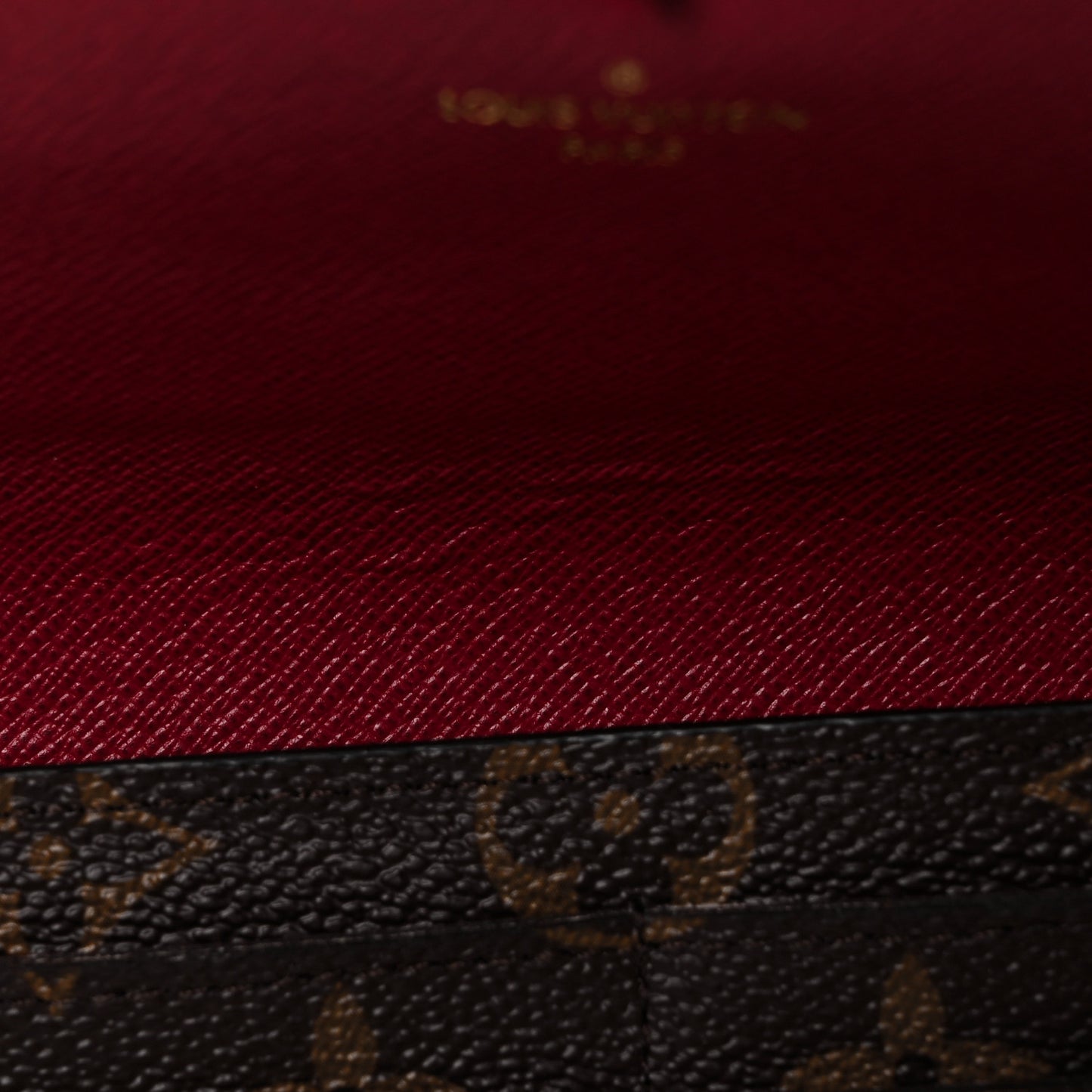 Monogram Sarah Wallet NM Fuchsia