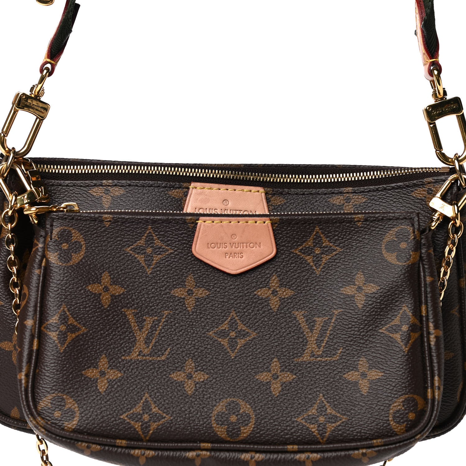 Louis Vuitton Monogram Multi Pochette Accessories Kaki 7 of 13