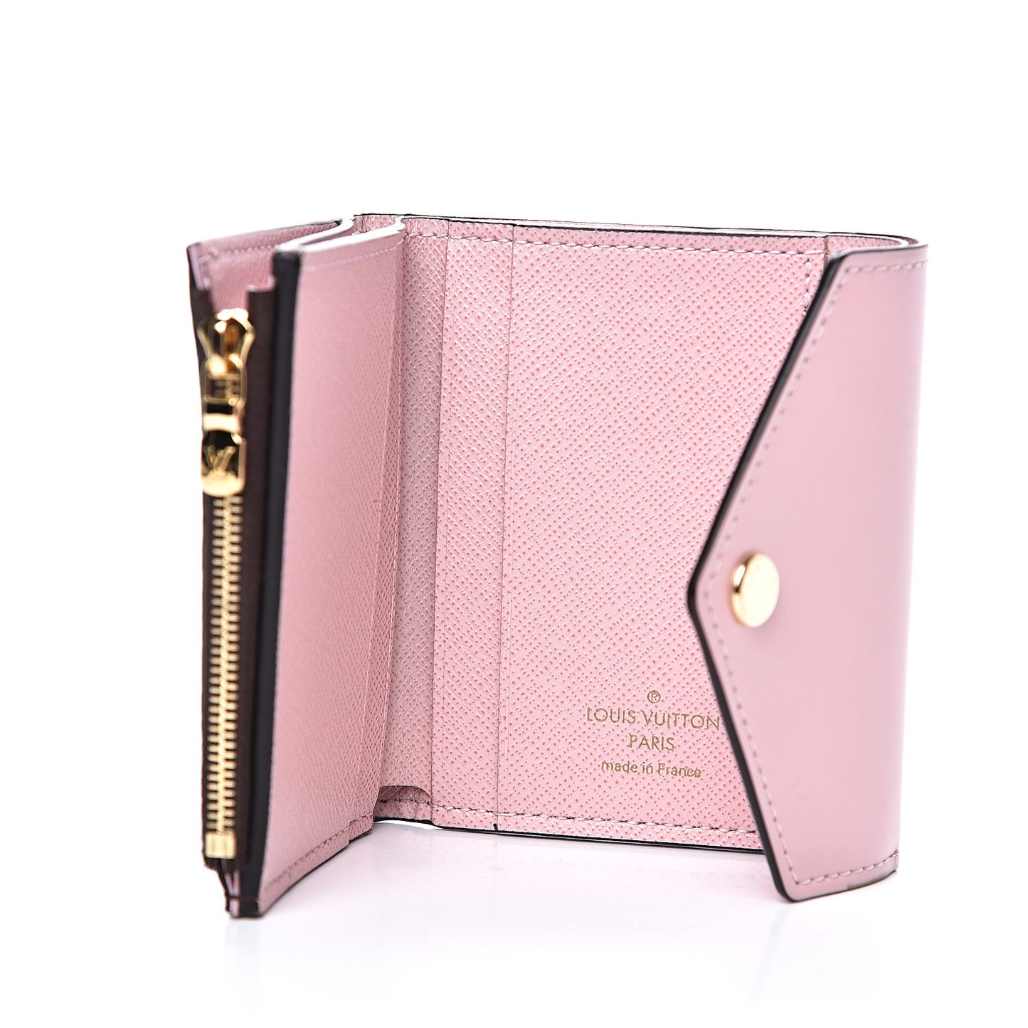 Monogram Zoe Wallet Rose Ballerine