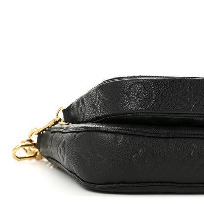 Louis Vuitton Empreinte Monogram Giant Multi Pochette Accessories Black 9 of 10