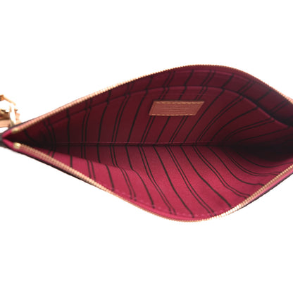 Louis Vuitton Monogram Neverfull MM GM Pochette Pivoine 5 of 7