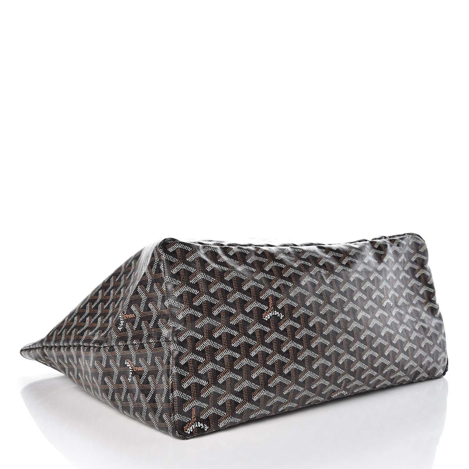 Goyard Goyardine Saint Louis GM Black Gold 4 of 8