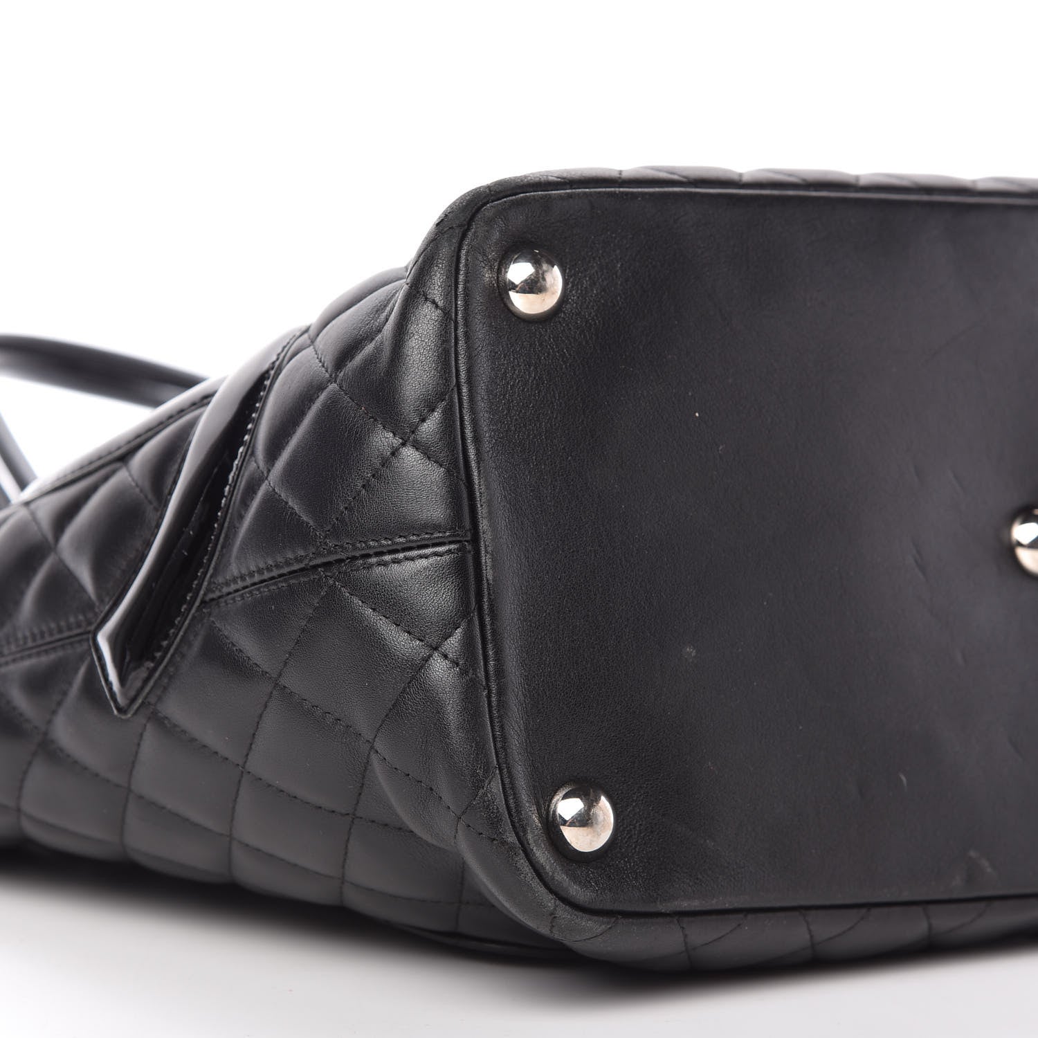 Chanel Calfskin Quilted Large Cambon Tote Black 6 of 9