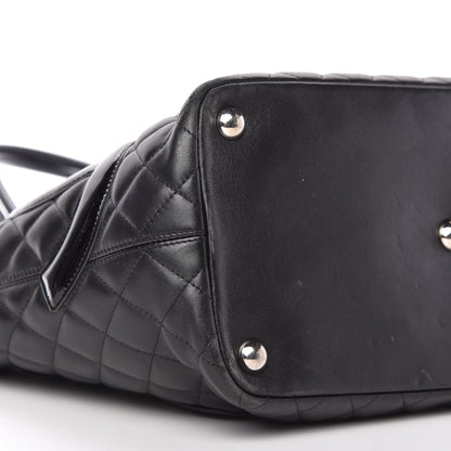 Chanel Calfskin Quilted Large Cambon Tote Black 6 of 9