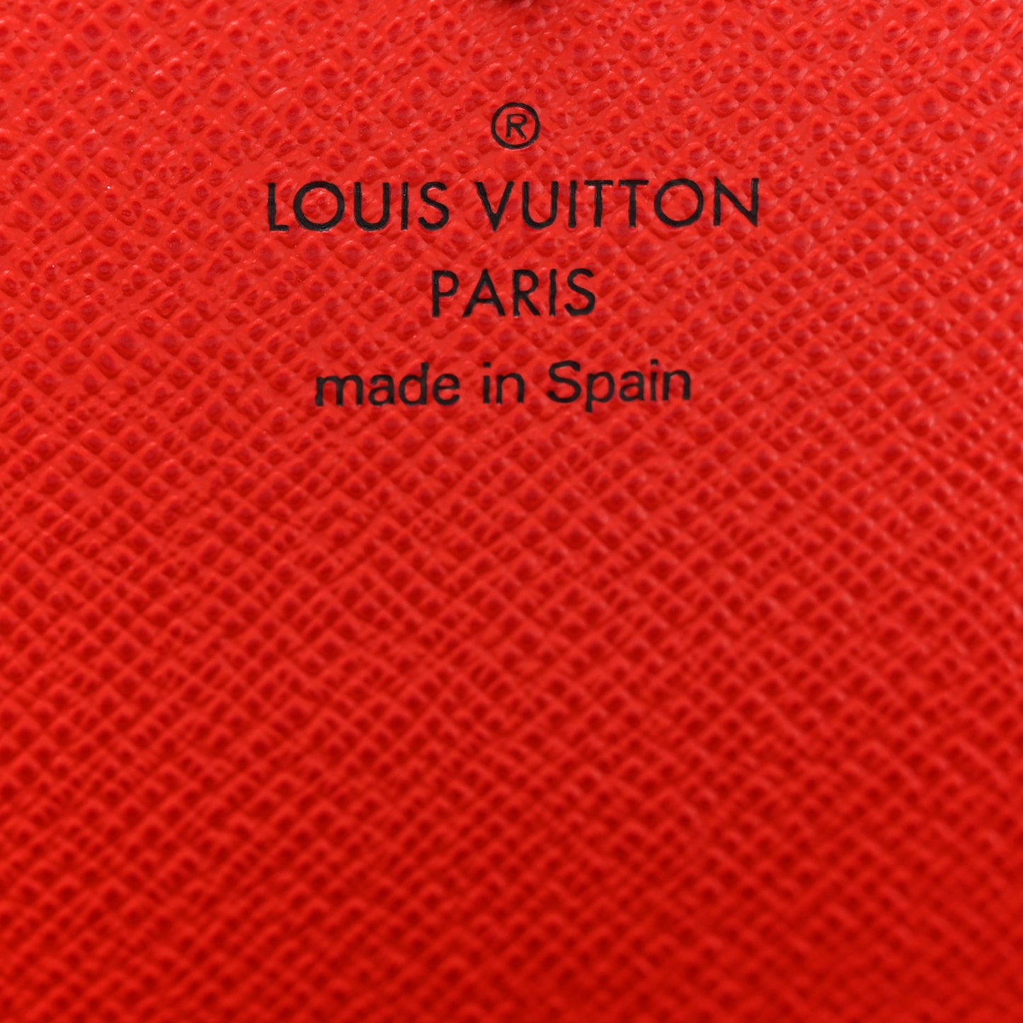 Monogram Sarah Wallet NM Coquelicot