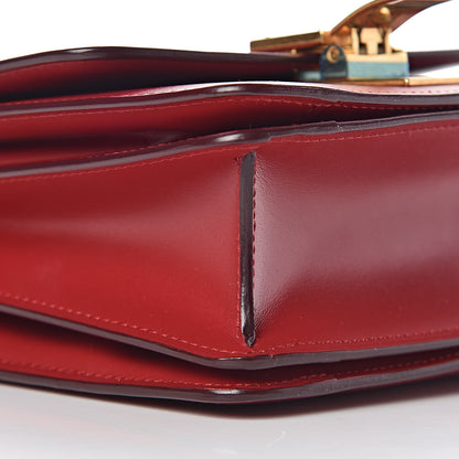 Celine Box Calfskin Small Classic Box Flap Bag Red 10 of 11