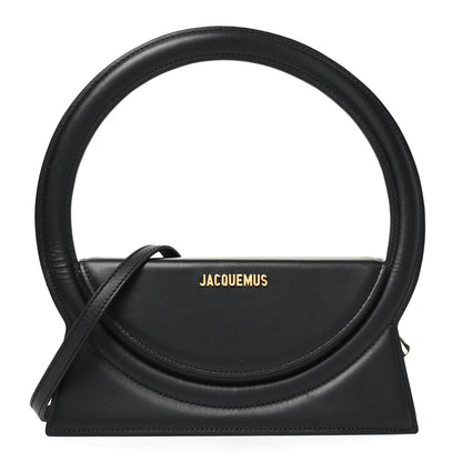 Jacquemus Smooth Calfskin Le Sac Rond Black 1 of 9