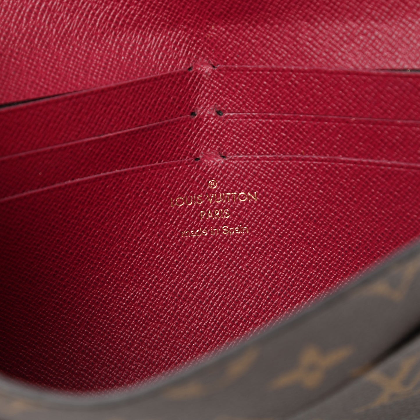 Monogram Jeanne Wallet Fuchsia
