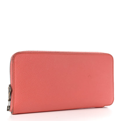 Hermes Epsom Silk'In Wallet Rose Jaipur 3 of 12