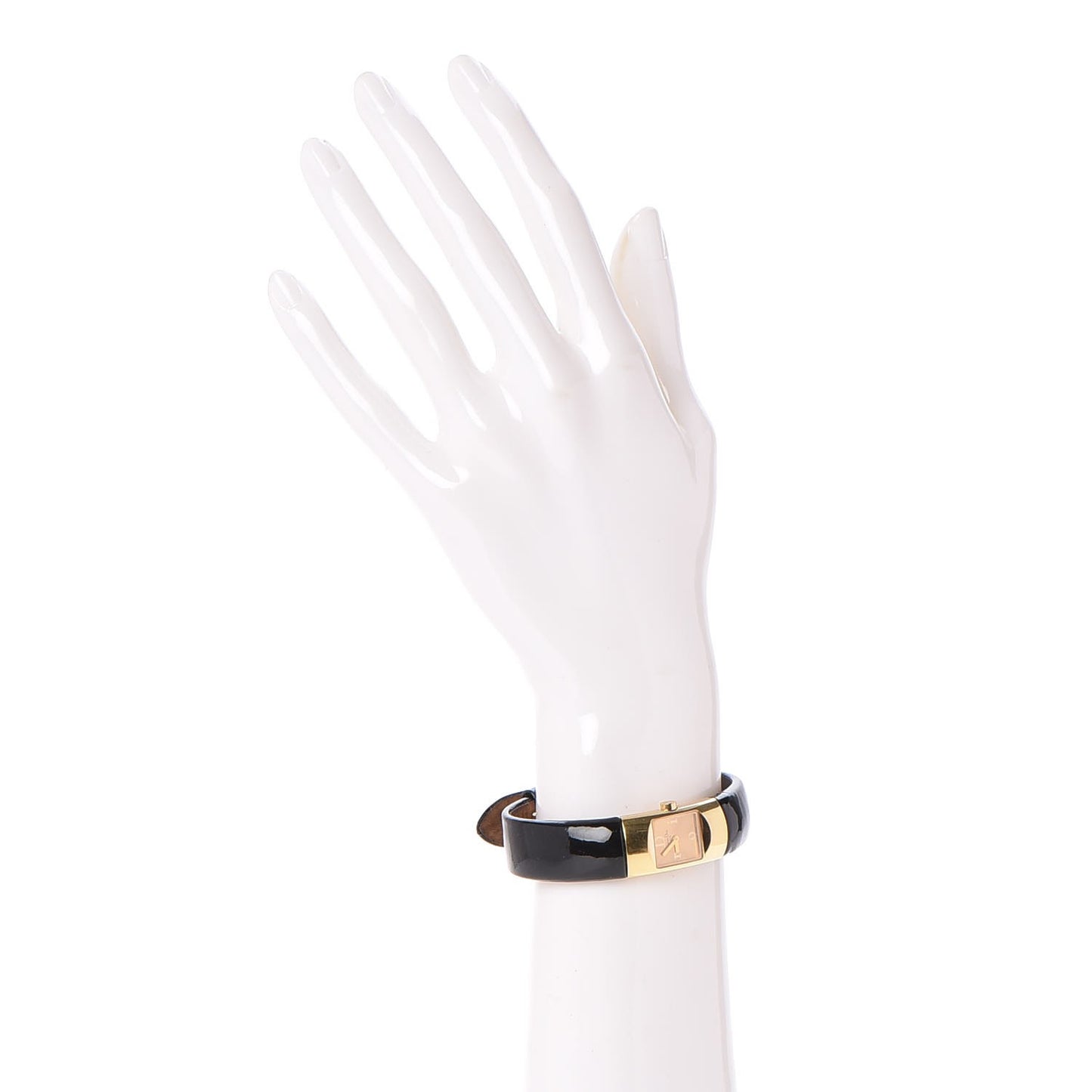 Patent Watch Black Gold
