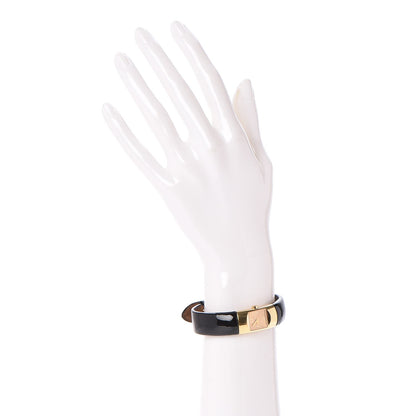 Christian Dior Patent Watch Black Gold 2 of 9