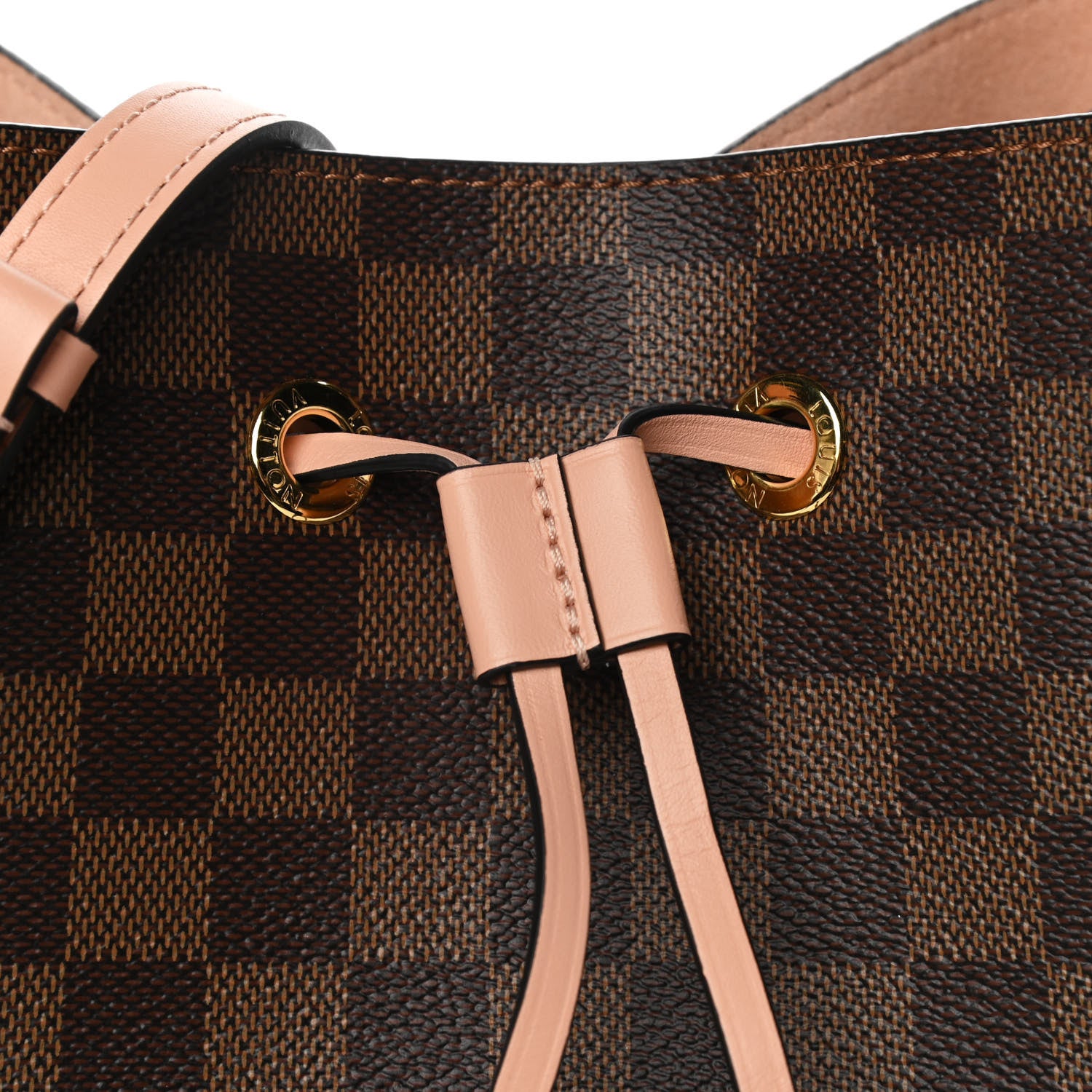 Louis Vuitton Damier Ebene Neonoe MM Venus Pink 7 of 9