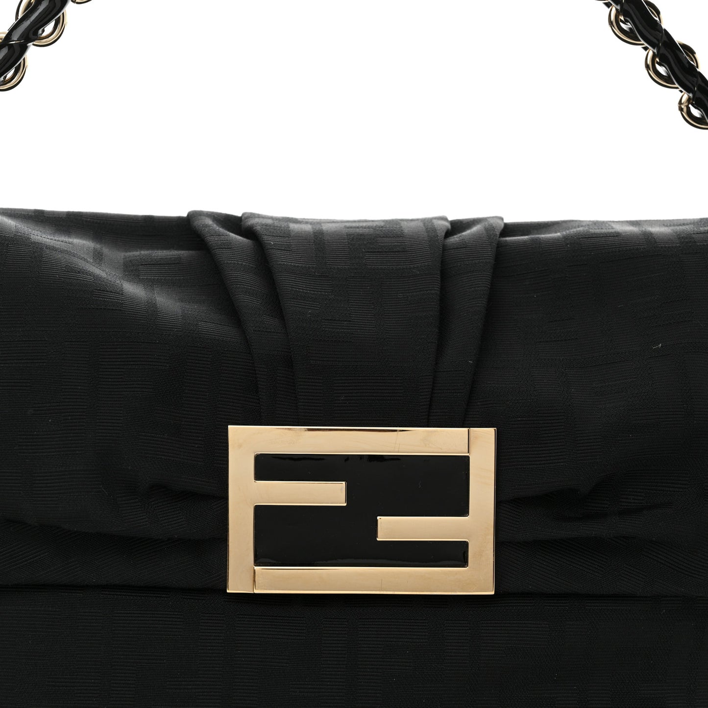 Zucca Enamel Mia Shoulder Flap Black