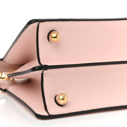 Fendi Shiny Nappa Petite Peekaboo I SEE U Satchel Rosa Confetto 9 of 11