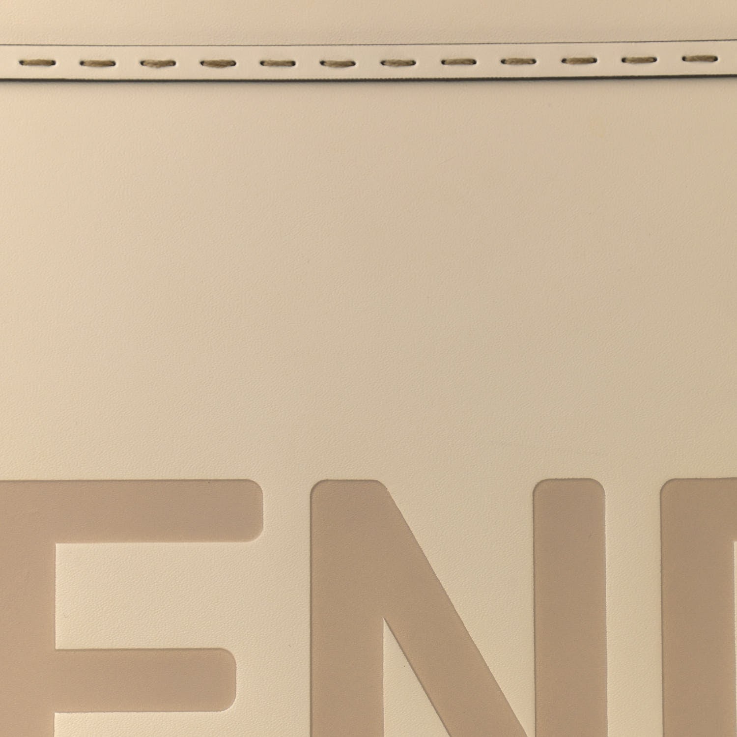 Fendi Vitello King Plexiglass Medium Fendi Sunshine Shopper Tote White Ice 7 of 10