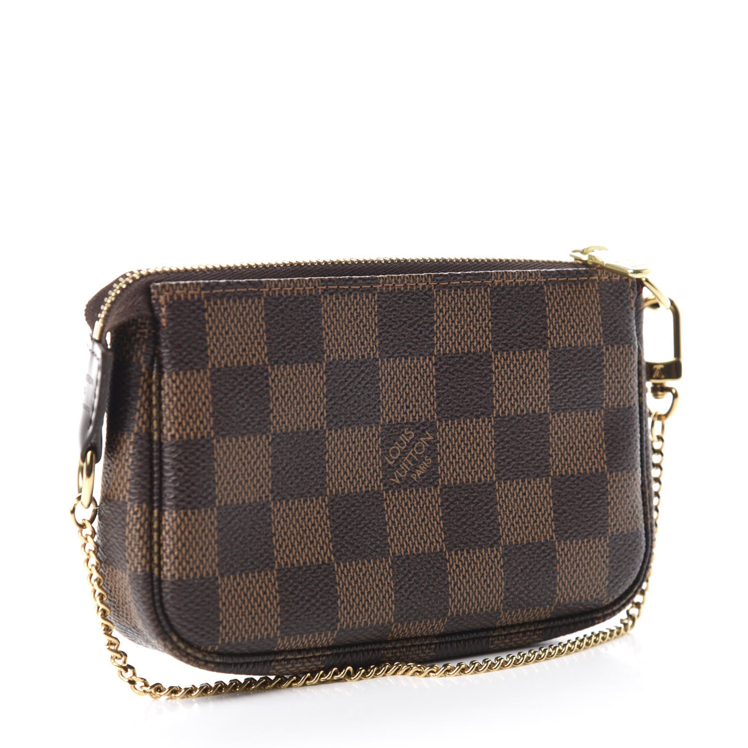 Louis Vuitton Damier Ebene Mini Pochette Accessories 3 of 8