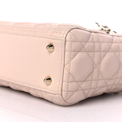 Christian Dior Lambskin Cannage Small Lucky Badges My Lady Dior Pink 7 of 9